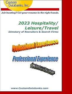 2023 Hospitality/Leisure/Travel Recruiter Directory