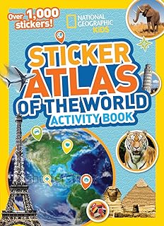 World Atlas Sticker Book