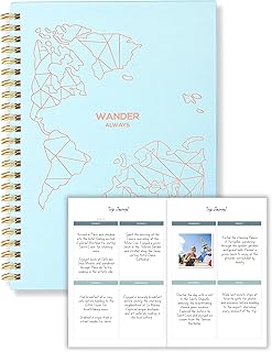 Women’s Travel Planner Journal – 6 Trips