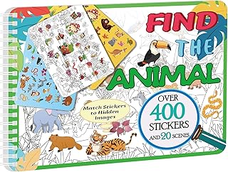 OSIMIG Animal Sticker Books