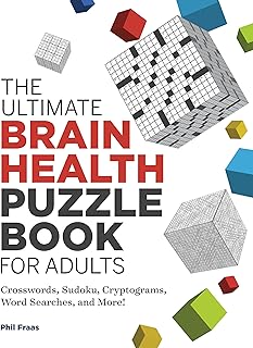 Ultimate Brain Health Puzzle Book for Adults